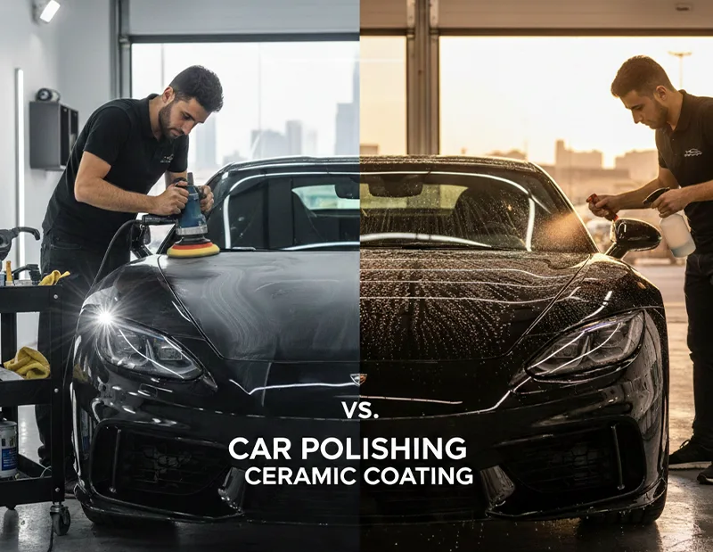 Car Coating vs. Polishing compare