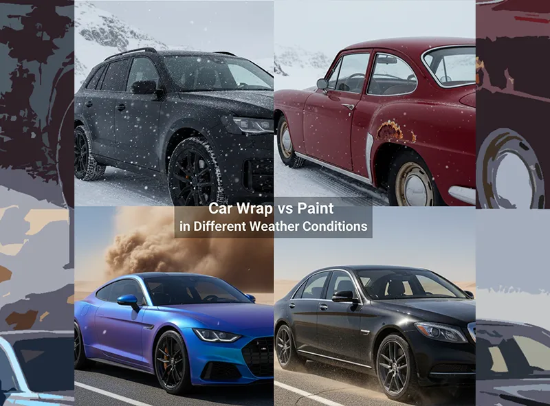 Car Wrap vs Paint in Different Weather Conditions