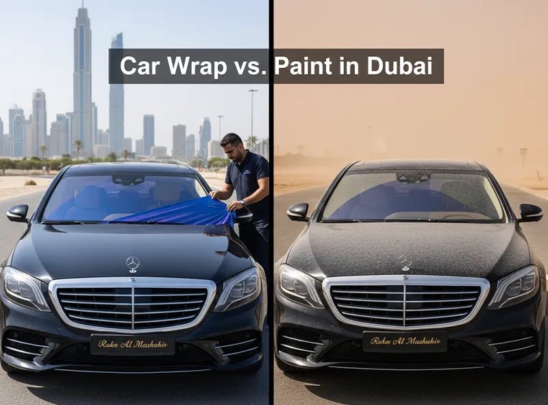 Car Wrap vs. Paint in Dubai