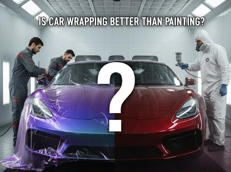 Is Car Wrapping Better Than Painting