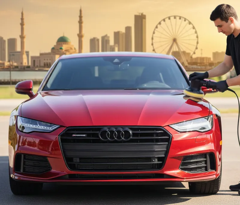 car polishing sharjah